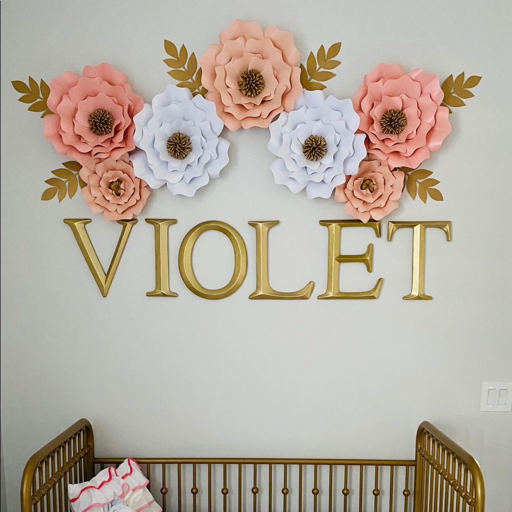 Paper Flower Decor - Picture 2 of 2